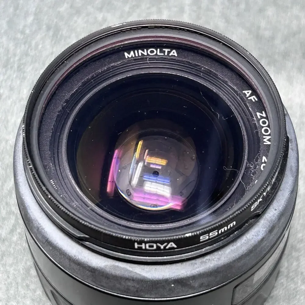 Minolta AF Zoom 28-80mm f/4-5.6 Macro Lens Sony A Mount 55mm Japan